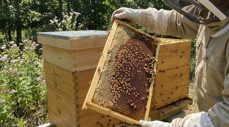O que significa se os quadros de cria estiverem cheios? Um Sinal de uma Colônia Forte e em Expansão