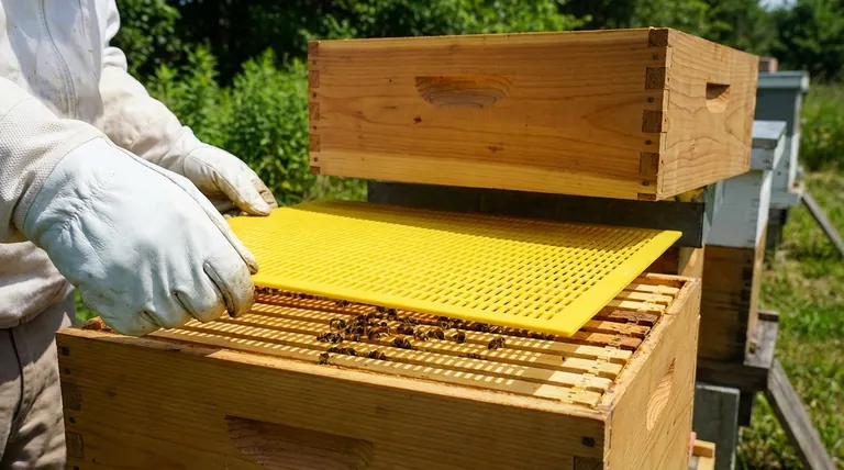 What is the purpose of a queen excluder when adding a super? Streamline Your Honey Harvest