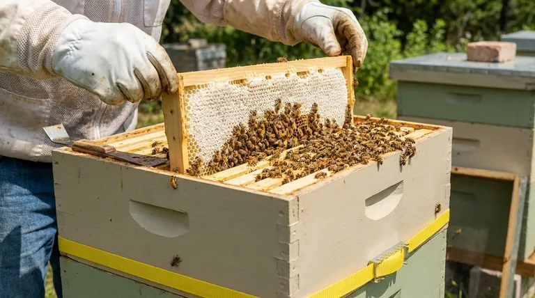 Why is it important to monitor the hive after adding a super? Turn Optimism into a Successful Honey Harvest