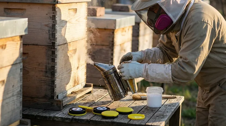옥살산 증기 처리란 무엇인가요? 효과적인 바로아 진드기 방제 가이드