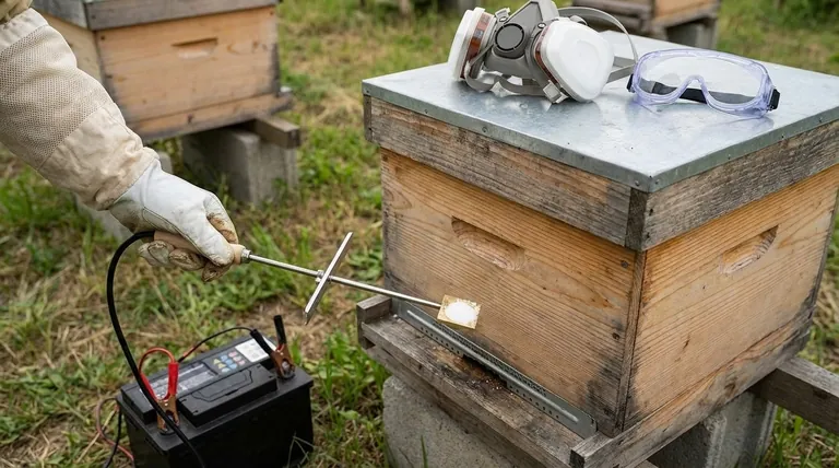 Wie wird die Oxalsäurelösung zur Verdampfung vorbereitet? Keine Lösung erforderlich – Verwenden Sie trockene Kristalle zur Varroa-Kontrolle