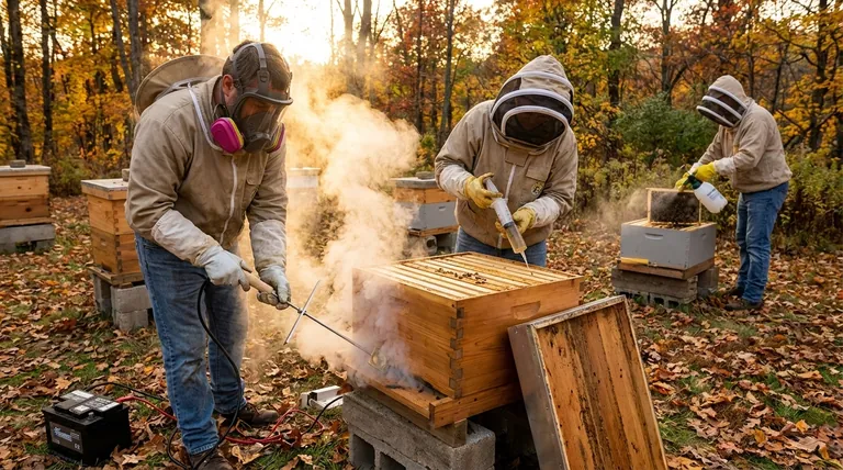 What are the methods for applying oxalic acid in beekeeping? Control Varroa Mites Effectively