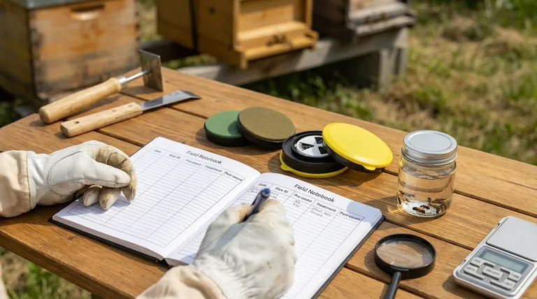 Pourquoi la tenue de registres est-elle importante dans les efforts de lutte contre les acariens ? Transformez votre gestion du varroa grâce aux données