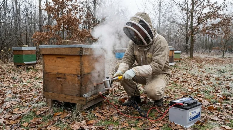 Какова общая цель использования щавелевой кислоты поздней осенью для пчеловодов? Максимизировать выживаемость зимой с помощью обработки в период отсутствия расплода