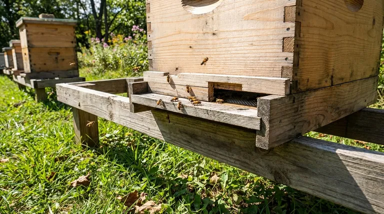 벌통 바닥판의 목적은 무엇인가요? 기초, 환기 및 해충 방제