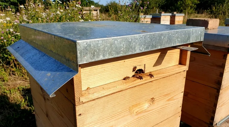 Quelle est la fonction d'un couvre-ruche télescopique ? Contrôle climatique et protection essentiels de la ruche