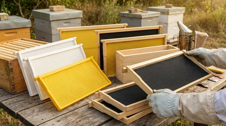 벌통 프레임 옵션은 무엇인가요? 벌통에 사용할 나무 및 플라스틱 프레임 선택하기