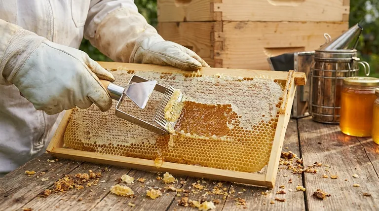 开盖叉有什么优点?为您的蜂场实现精准蜂蜜采收