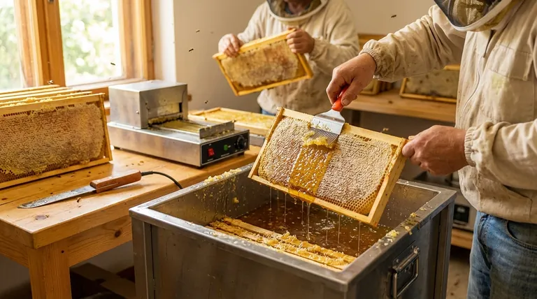 What should beekeepers consider when choosing an uncapping method? Boost Honey Harvest Efficiency & Profitability