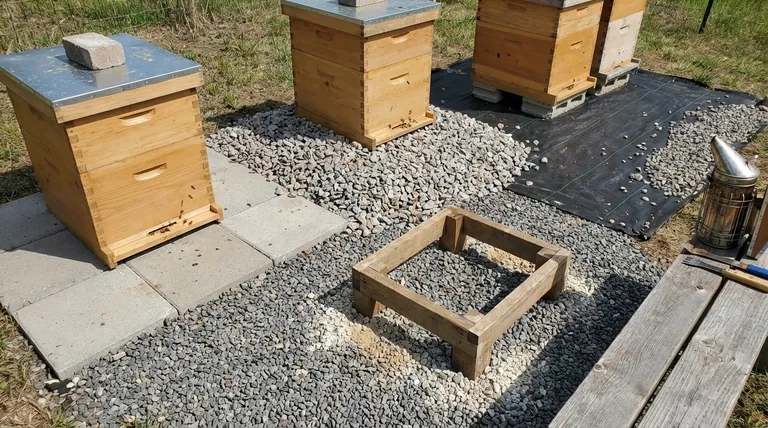 벌통 아래의 지면 덮개가 해충 관리에 어떤 영향을 미치나요? 벌통 건강을 위한 핵심 전략