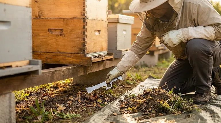 벌통 아래 공간은 얼마나 자주 검사하고 청소해야 할까요? 효과적인 해충 관리를 위한 안내서