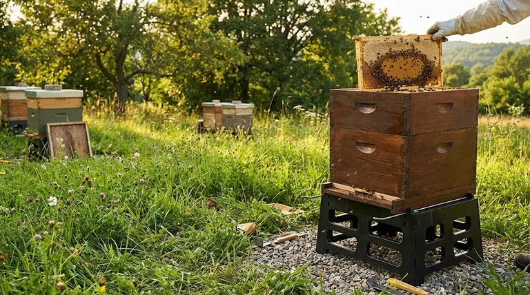 벌통 받침대의 높이는 어떻게 결정해야 할까요? 인체공학적 최적점을 찾아보세요