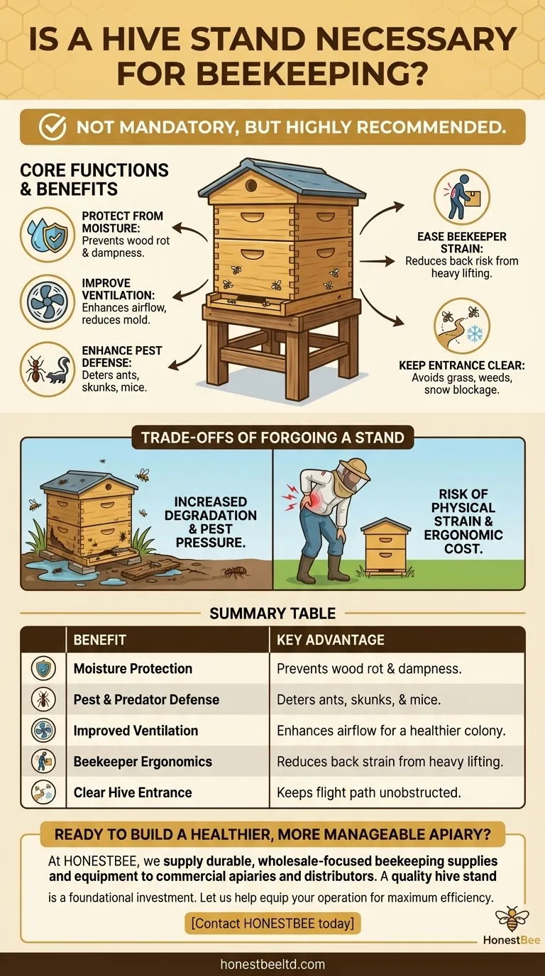 양봉에 벌통 받침대가 꼭 필요한가요? 건강한 벌통과 양봉가 편의를 위한 필수품 시각적 가이드