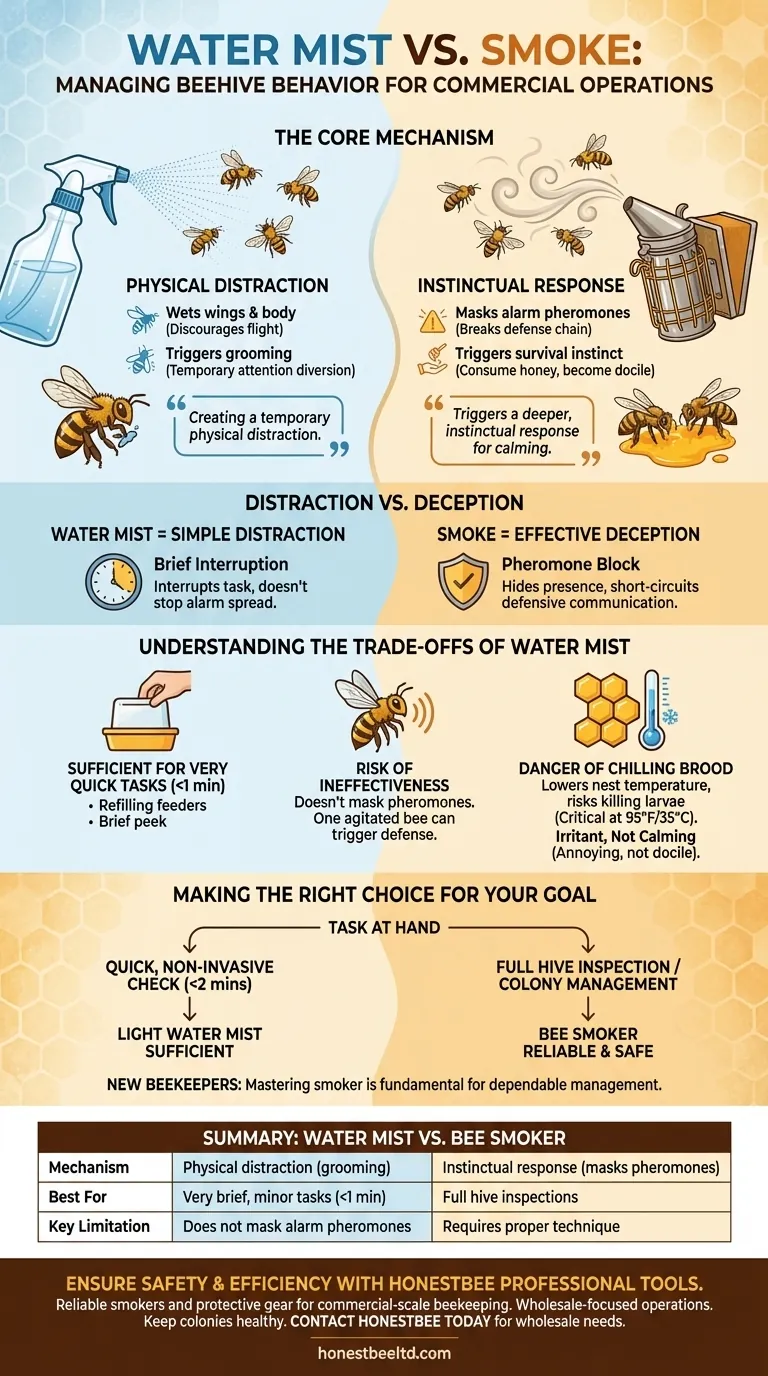 Как водяной туман работает как альтернатива дыму в ульях? Руководство по безопасному и эффективному использованию Визуальное руководство