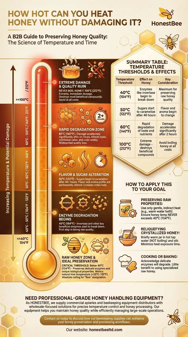 How hot can you heat honey without damaging it? Preserve Flavor & Enzymes Visual Guide