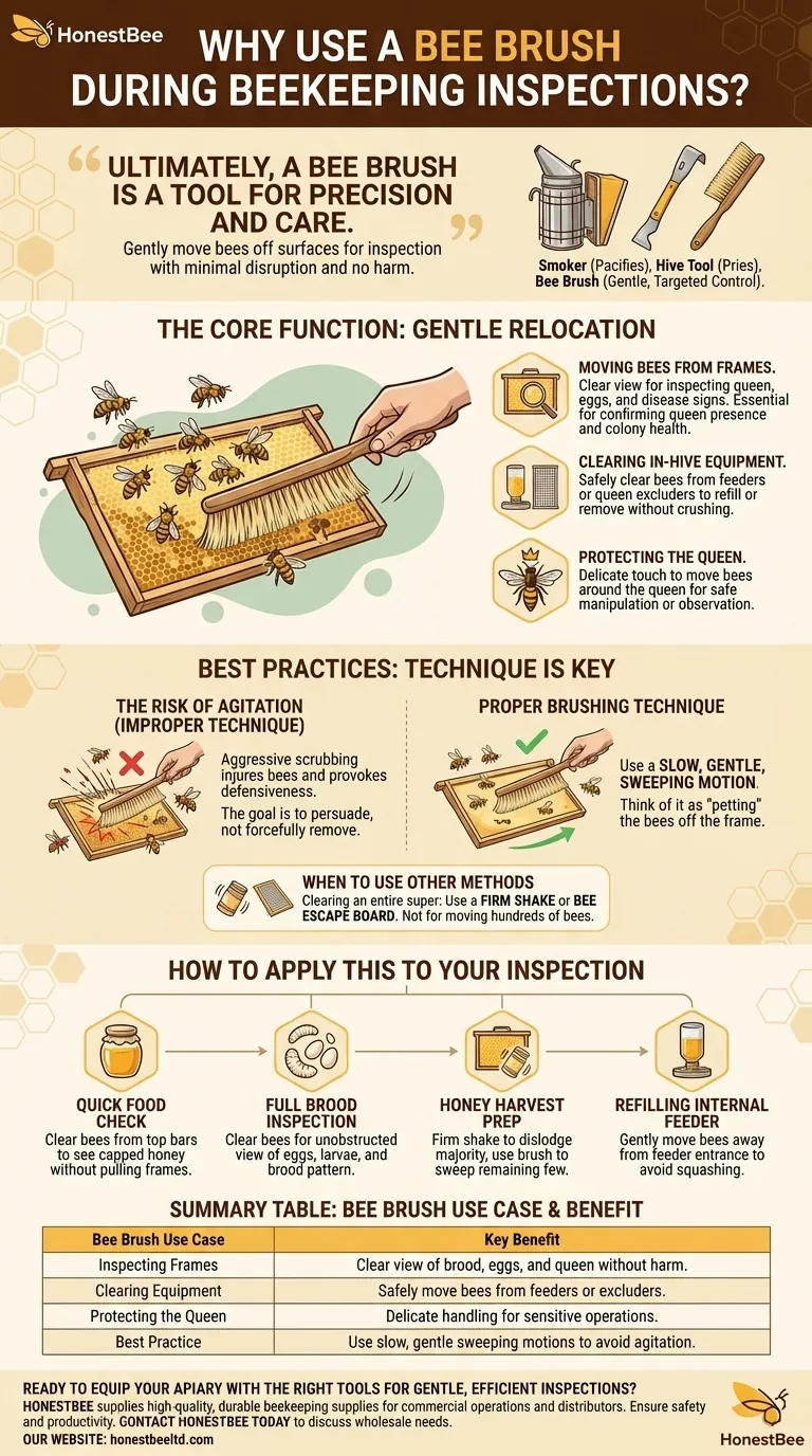 벌솔이 양봉 검사 중에 유용한 이유는 무엇입니까? 부드럽고 정확한 벌통 관리를 위해 시각적 가이드