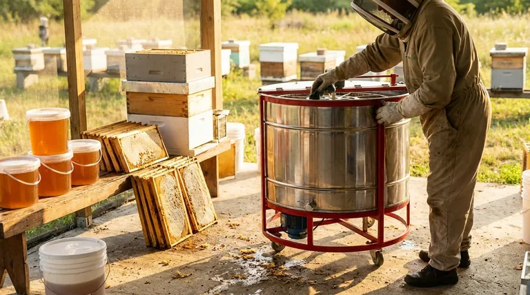 Que doit faire un apiculteur après avoir extrait le miel des hausses ? Un guide sur la gestion de la récolte