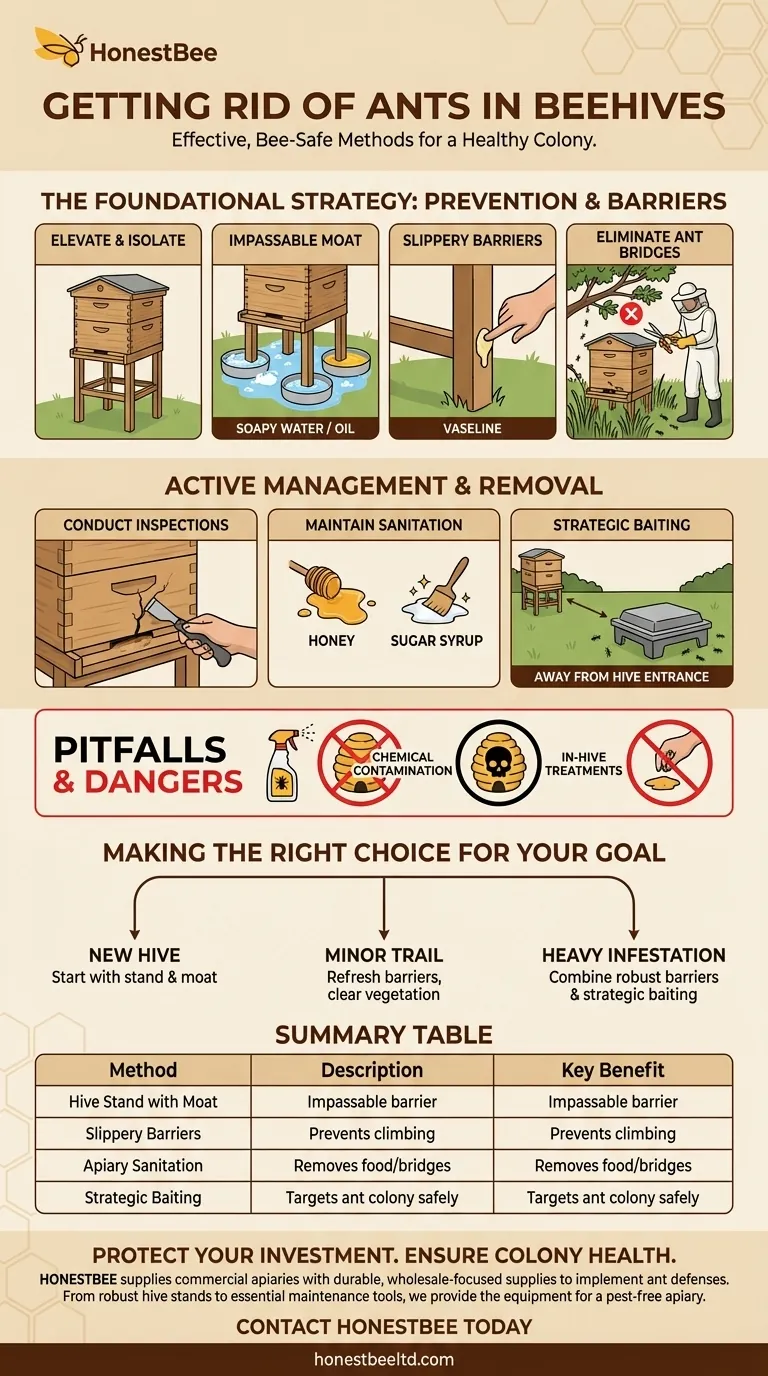 벌통의 개미를 없애는 방법은 무엇인가요? 입증된 전략으로 벌통을 보호하세요 시각적 가이드