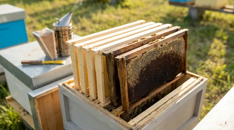蜂箱巢框何时应丢弃?养蜂人关于蜂群健康和生物安全的指南