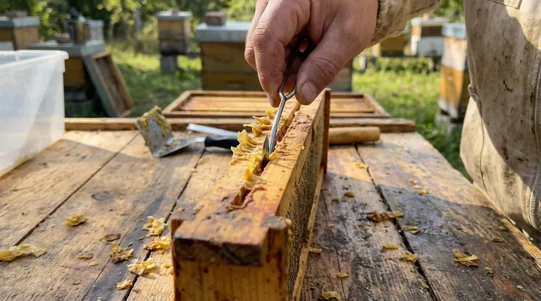 Wie hilft das Rähmchenreinigungsgerät bei Rähmchen für Schnittwaben? Sorgen Sie jedes Mal für perfekten Schnittwabenhonig