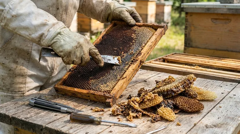 What is the process for cleaning frames? A Beekeeper's Guide to Economical Frame Reuse