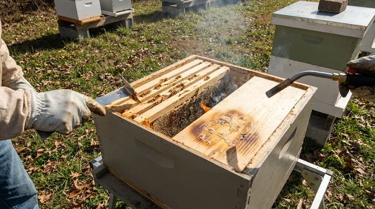 フレームの使用が終わった後、巣箱はどのように清掃されますか?プロフェッショナルな2段階衛生処理法