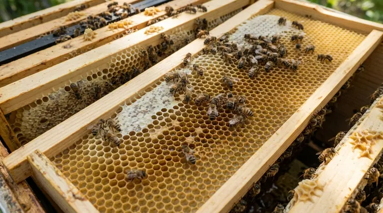 What is the importance of beeswax foundations in a beehive? Boost Hive Health and Honey Production