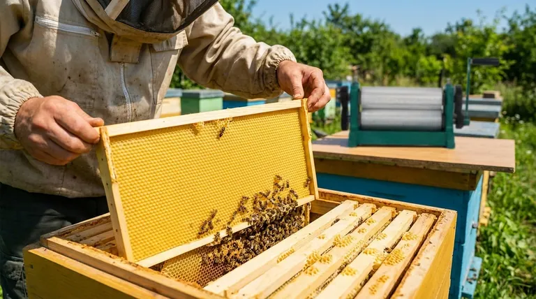 Quali sono i vantaggi dell'utilizzo di fogli cerei? Aumenta la produttività dell'alveare e semplifica la gestione