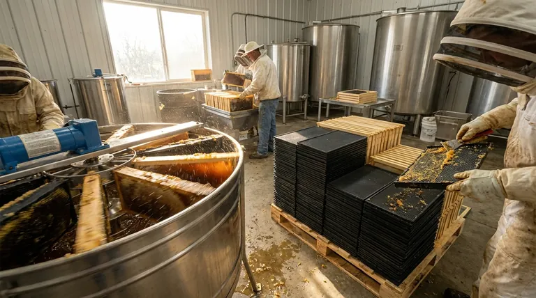 Why do commercial beekeepers prefer plastic foundation? Durable, Reusable, and Cost-Effective