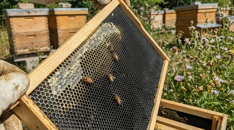 What is a plastic foundation sheet? A Durable, Reusable Hive Management Solution