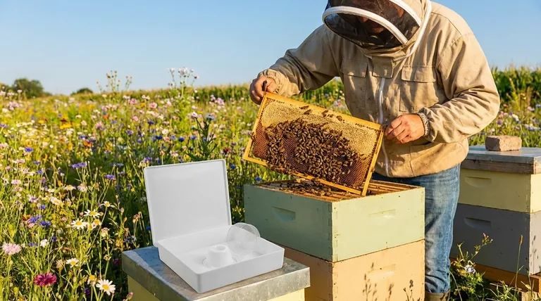 양봉가는 언제 벌에게 먹이 주는 것을 피해야 할까요? 꿀 수확물을 오염으로부터 보호하세요
