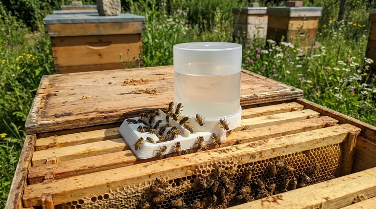 새로운 벌 군집은 언제 먹이 공급의 혜택을 받습니까? 양봉장에 강력한 시작을 보장하세요