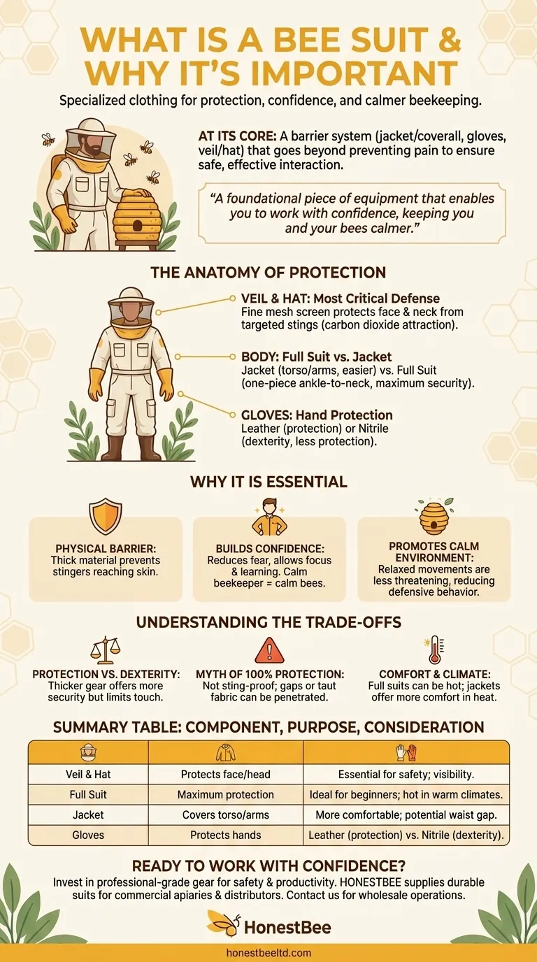 벌 보호복이란 무엇이며 양봉가에게 왜 중요한가요? 양봉을 위한 필수 보호 장비 시각적 가이드