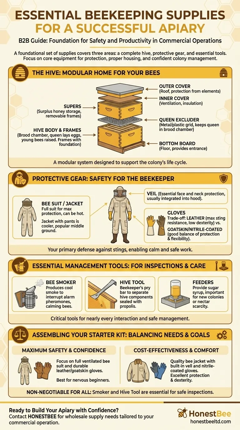 필수 양봉 용품은 무엇인가요? 안전하고 생산적인 양봉장을 위한 완벽 가이드 시각적 가이드