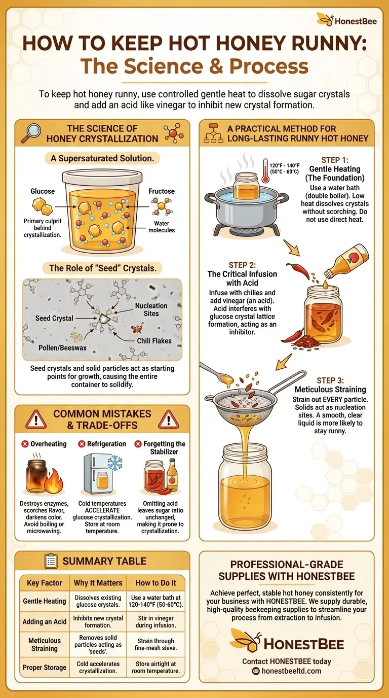 Comment garder le miel épicé liquide ? Maîtrisez les secrets d'un miel parfait et facile à verser à chaque fois. Guide Visuel