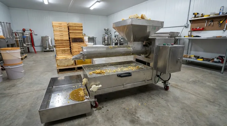 How can wax cappings be collected during honey extraction? Maximize Your Harvest with Efficient Collection