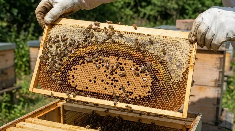 What should you look for when inspecting brood frames? Master the Key Indicators of Colony Health