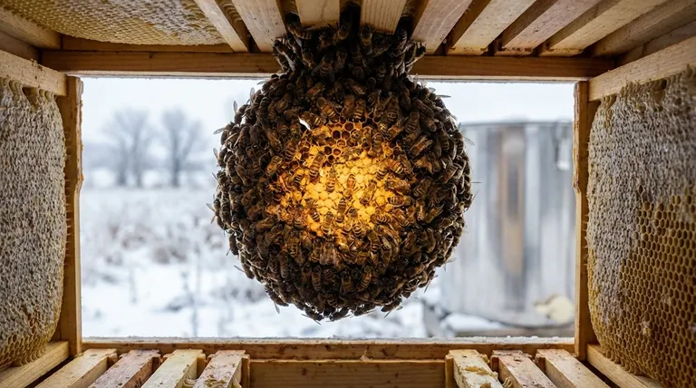 꿀벌은 겨울 동안 어떻게 열을 발생시킬까요? 슈퍼 유기체의 생존 전략