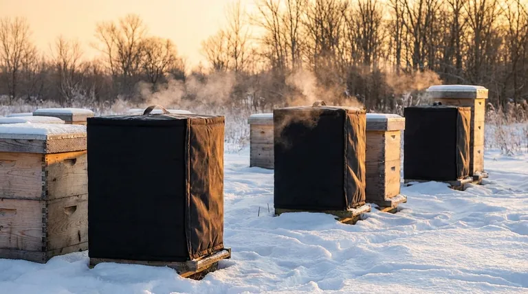 Каковы преимущества использования утепленных крышек для ульев? Обеспечение выживания и здоровья колонии