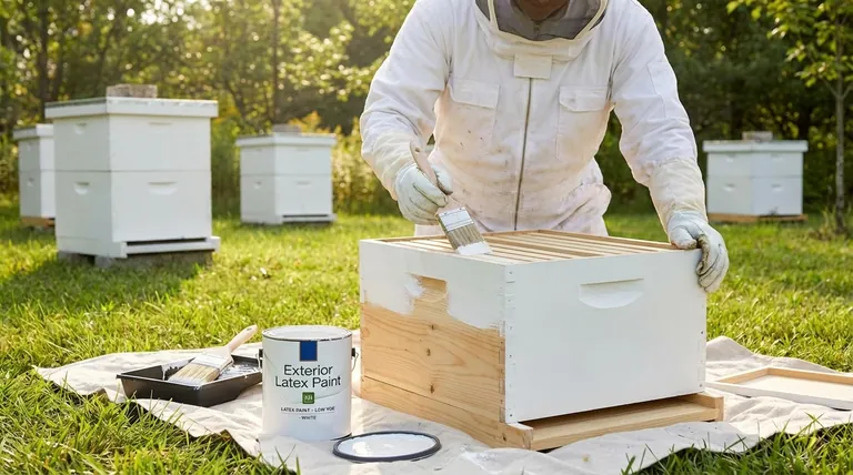 벌통에 라텍스 페인트를 흔히 사용하는 이유는 무엇인가요? 벌에게 안전한 벌통 보호 가이드