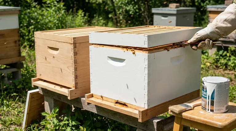 É necessário pintar as bordas superior e inferior das caixas de colmeia? O Dilema do Apicultor Resolvido