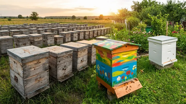 Was ist der Unterschied zwischen kommerziellen und Hobby-Imkern in Bezug auf das Streichen von Bienenstöcken? Skalierung, Effizienz und Langlebigkeit erklärt