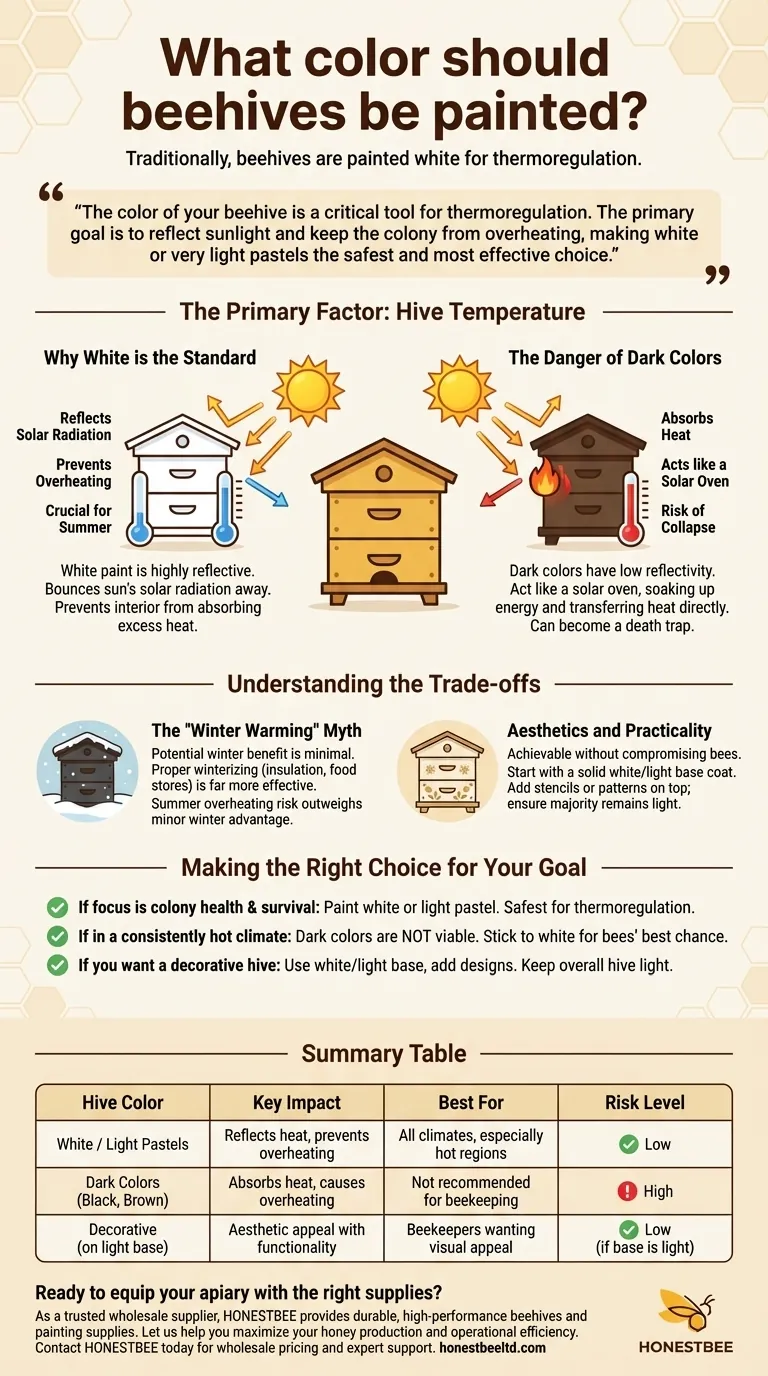 벌통은 어떤 색으로 칠해야 할까요? 벌집 건강과 꿀 생산을 위한 최적의 선택 시각적 가이드