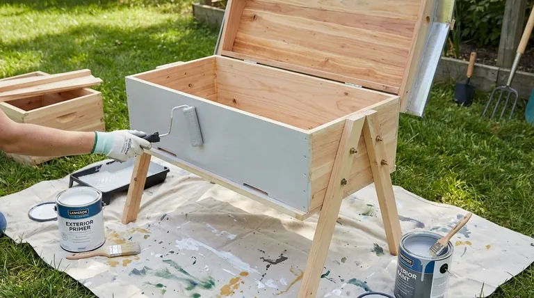 What are some tips for painting beekeeping equipment? A Guide to Weatherproofing for Hive Longevity