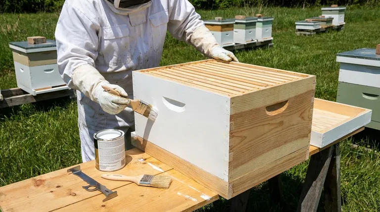 Que partes do equipamento apícola devem ser pintadas? Um Guia para Proteger Sua Colmeia e Suas Abelhas