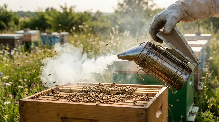 ¿Por qué es importante un ahumador para la apicultura? Lograr inspecciones de colmenas tranquilas y seguras
