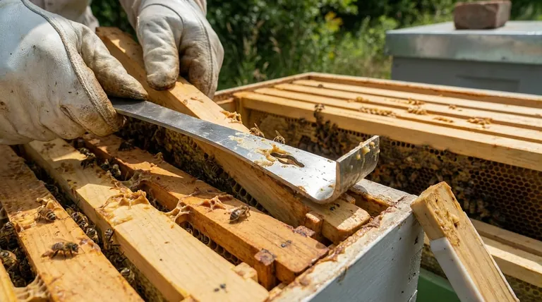 Que tipos de ferramentas de colmeia estão disponíveis para apicultores? Escolha a Alavanca Certa para o Seu Apiário