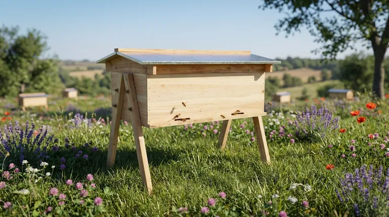 A cosa serve un alveare? Un Ecosistema Gestito per la Produzione di Miele e l'Impollinazione