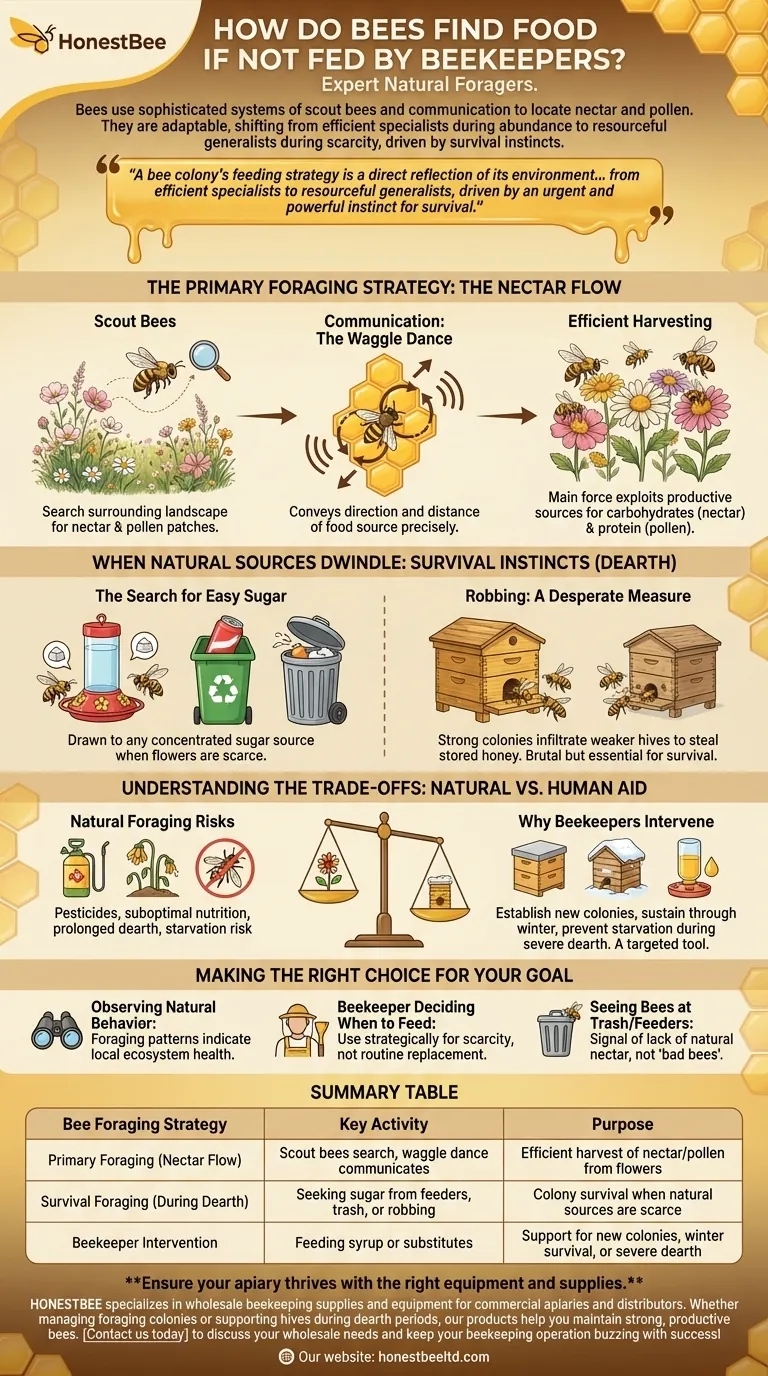 Comment les abeilles trouvent-elles de la nourriture si elles ne sont pas nourries par les apiculteurs ? Le système d'approvisionnement incroyable des abeilles mellifères Guide Visuel