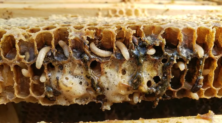 작은벌집딱정벌레 유충은 꿀과 벌에 어떤 영향을 미치나요? 발효 및 군집 손실 방지